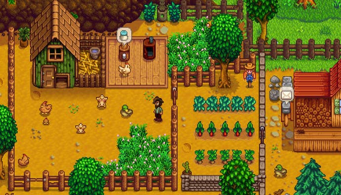 玩家傾向於他們的星谷谷農場。