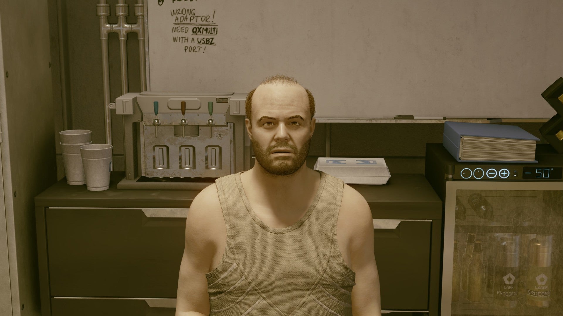 Starfield image showing a close up of Lon Anderssen.