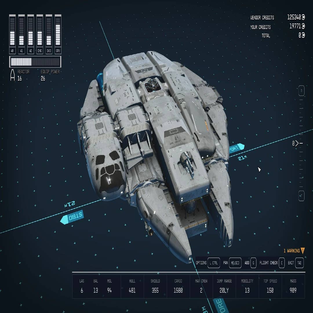 Has anyone tried making modern warships in space? : r/StarfieldShips