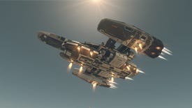 An image of the Star Eagle, the free Starfield ship you get for completing the Freestar Collective quest line.