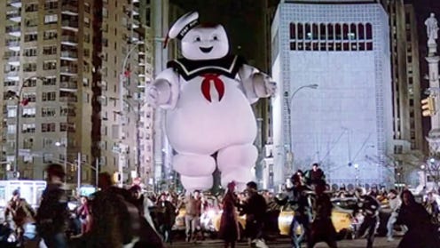 Stay Puft Marshmallow Man in New York Ghostbusters