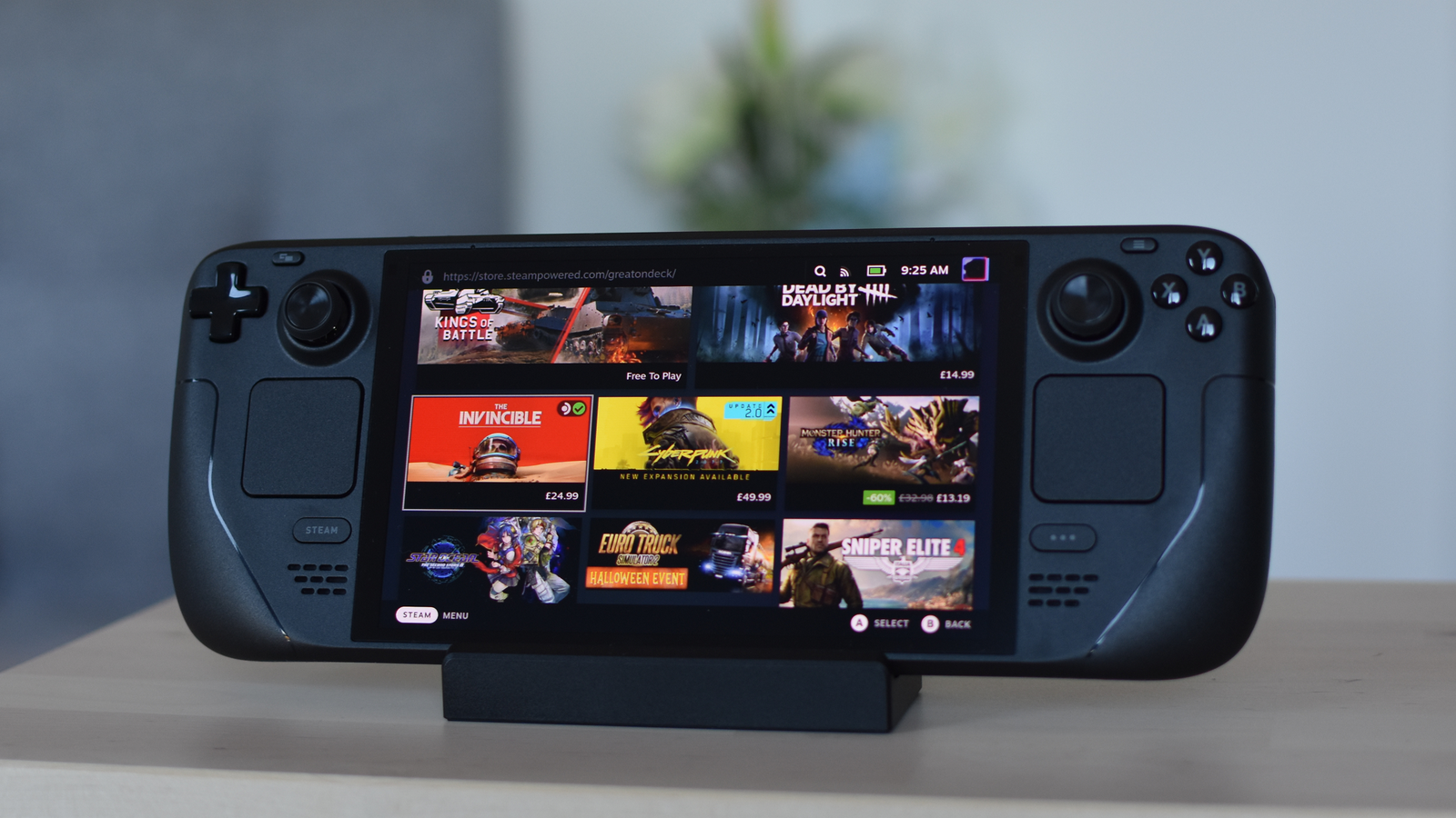 Valve's New OLED Steam Deck Launches This Month 