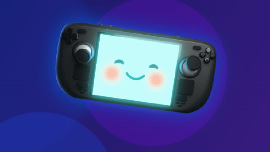 Screenshot of a Steam Pal sticker being given away as part of a prize draw to win Steam Decks during The Game Awards 2022