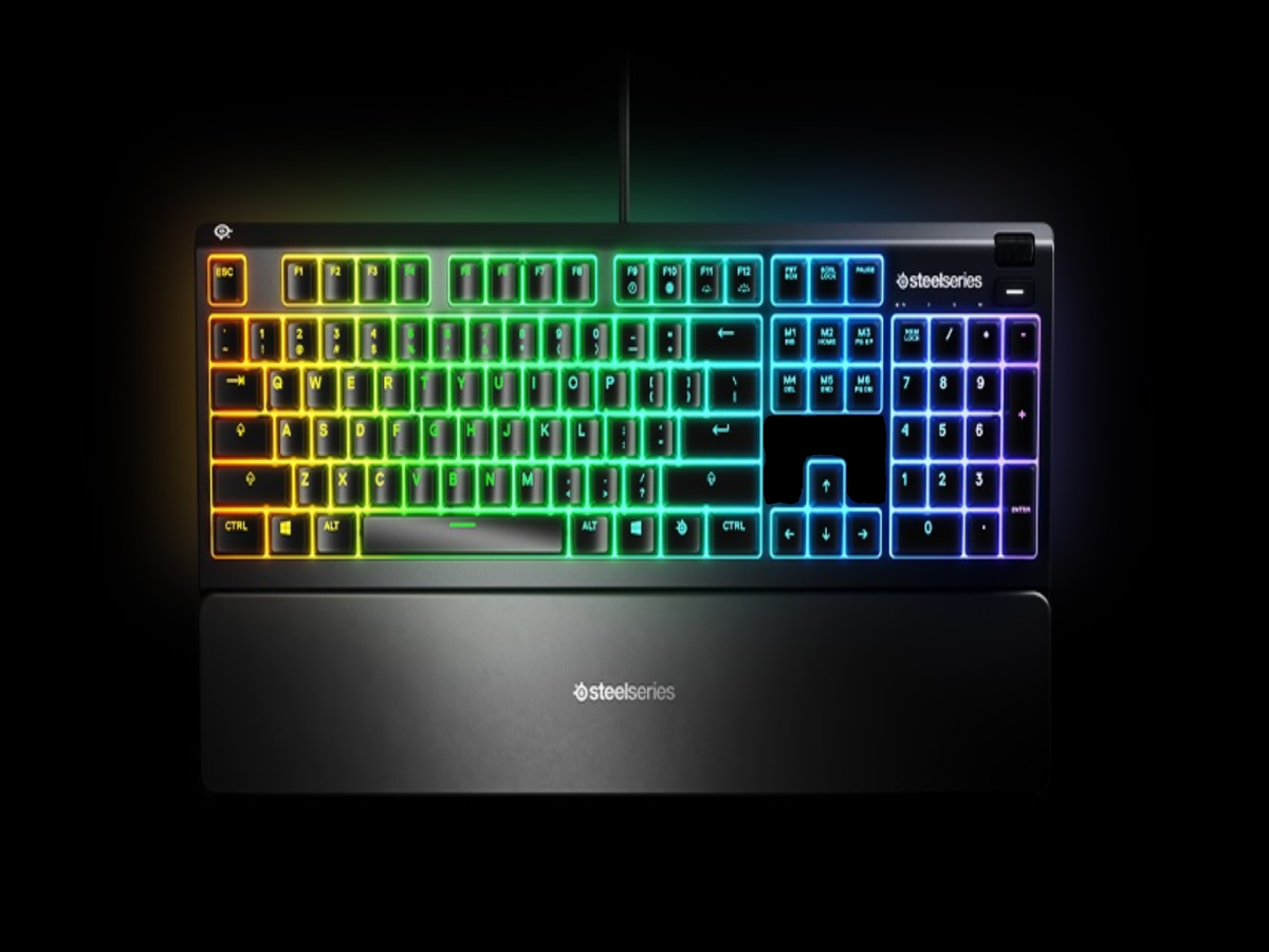 SteelSeries Apex 3 TKL RGB Tenkeyless Gaming Keyboard