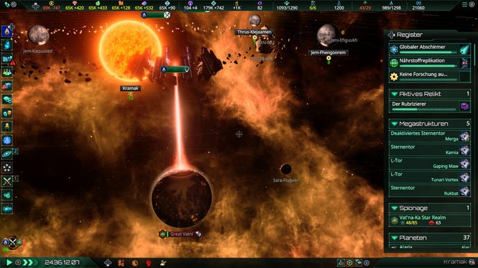 Ein Planet in Stellaris wird zerstört.