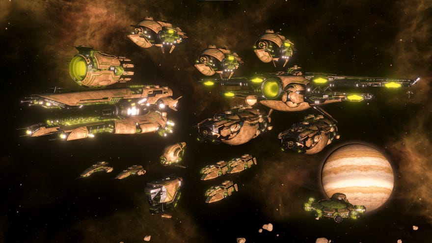 The free 3.5 Fornax update arrives for Stellaris on September 20th, 2022, along with the paid Toxoids species pack.