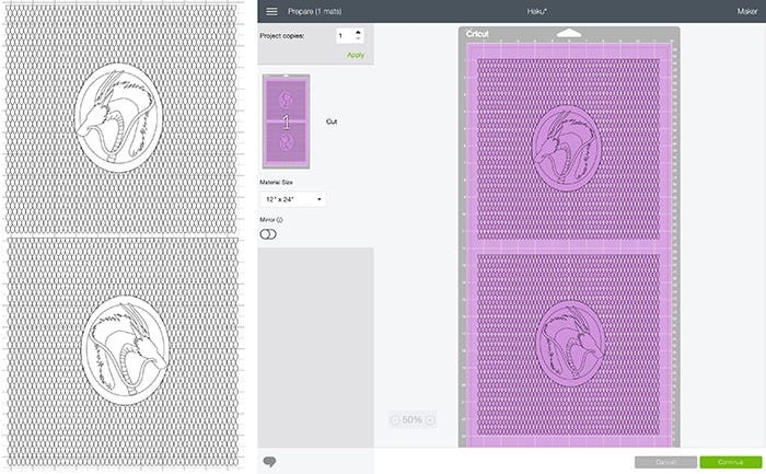 Scoring EVA Foam with Cricut