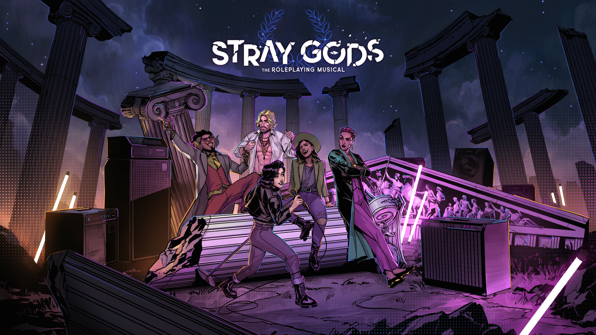 Stray Gods: The Roleplaying Musical instaling