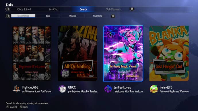 Street Fighter 6 merekomendasikan klub