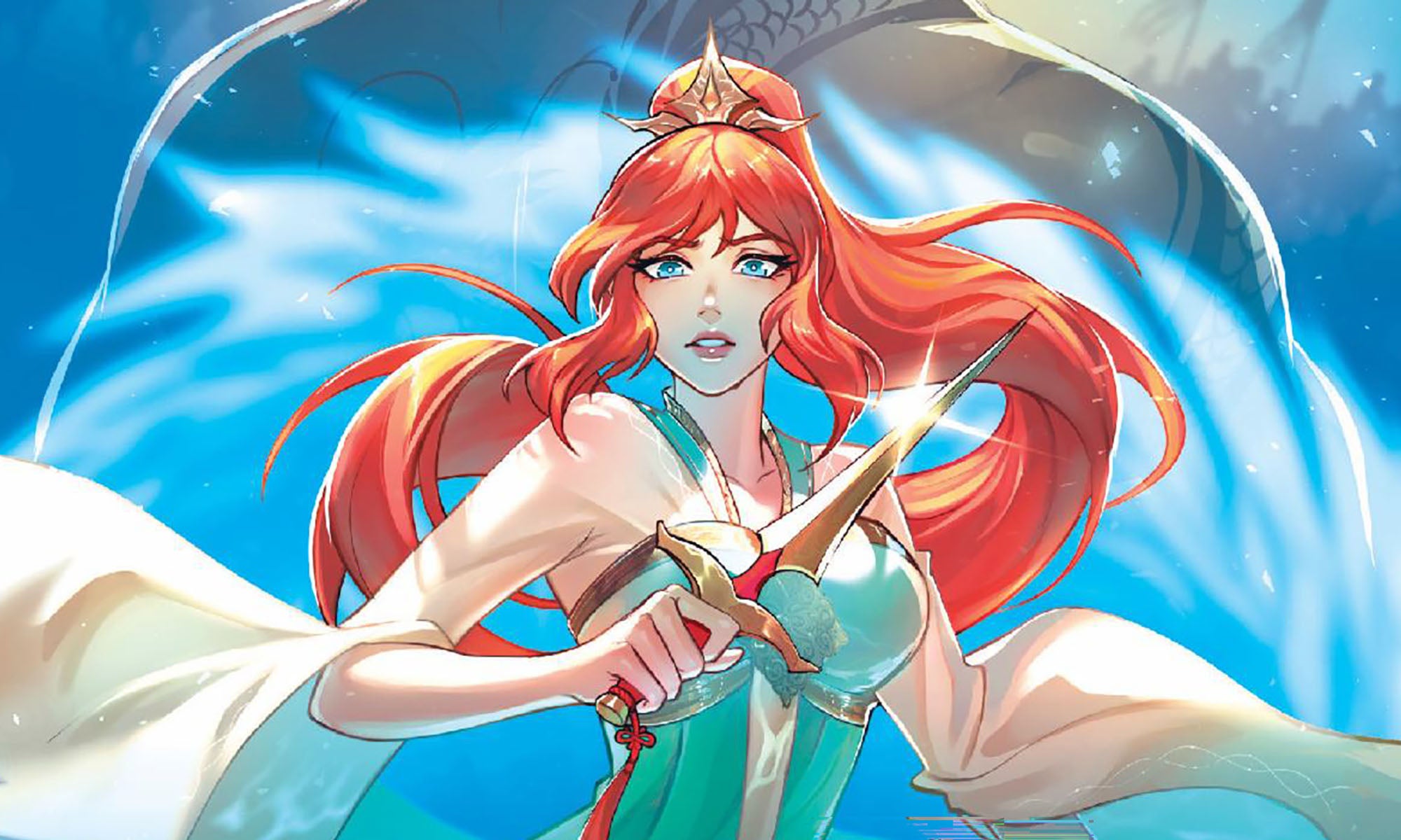 Steamy romantic fantasy Webtoon SubZero by JunePrrr is coming to comic books this fall