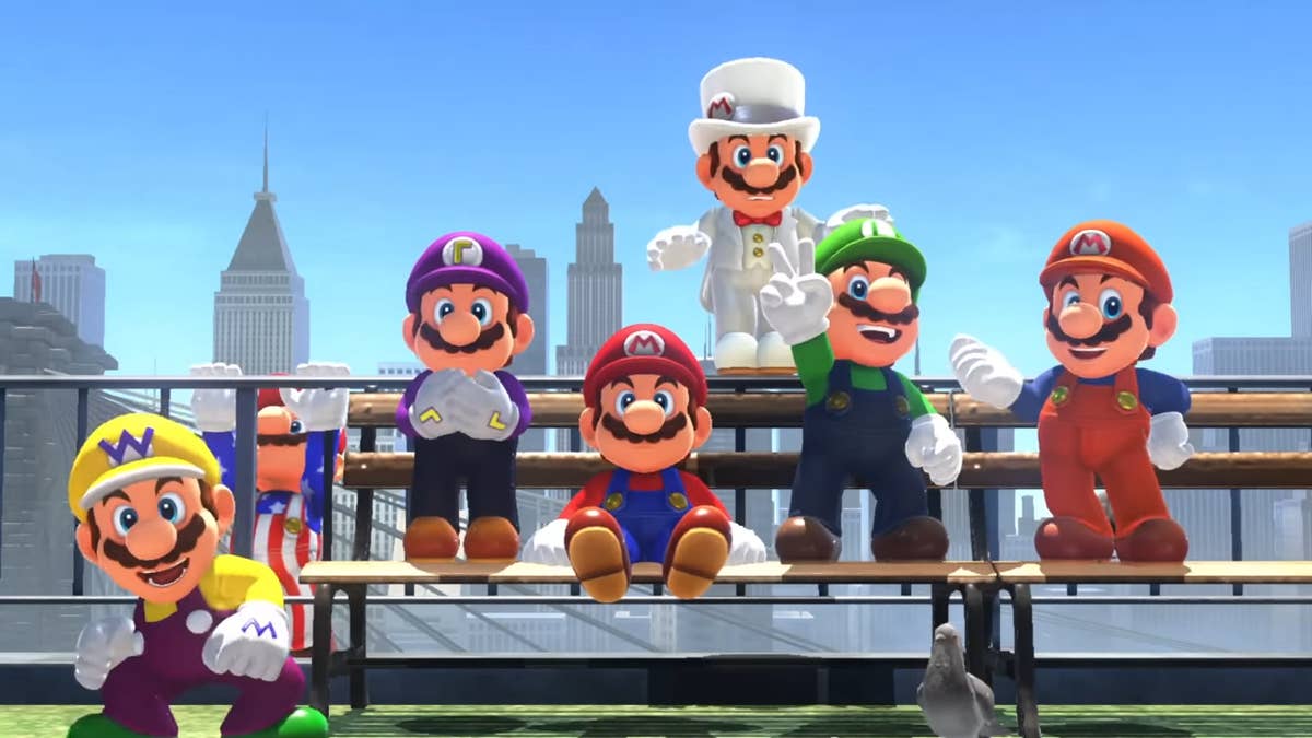 Mario Odyssey playable with 10 players in new multiplayer mod