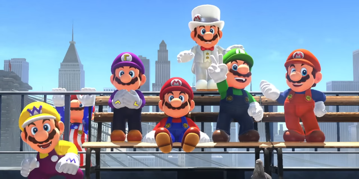 Mario Odyssey playable with 10 players in new multiplayer mod