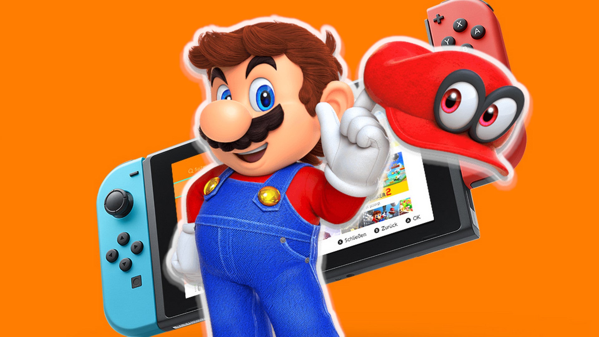 Switch Mario Kart 8 Deluxe, Super Mario Odyssey und mehr jetzt