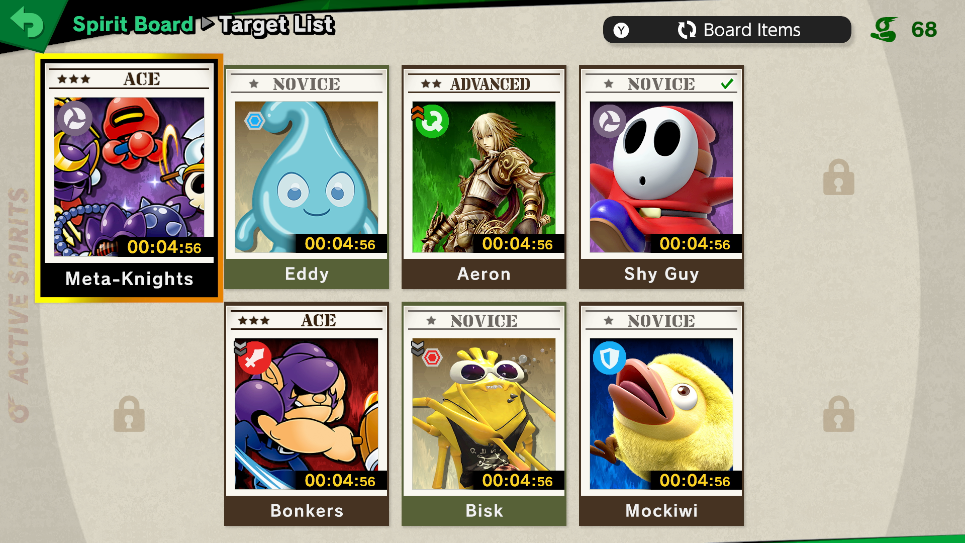 Super Smash Bros Ultimate Spirits Spirits List, Level Up, Best