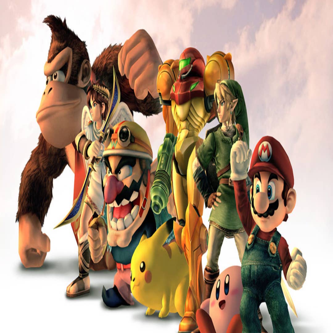 Super Smash Bros. Brawl / Super Mario Galaxy Wii Games Lot Free