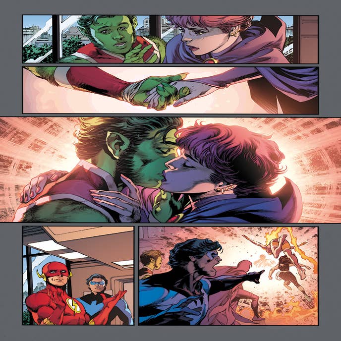 DC Titans on X: the wait is over: feast your eyes on beast boy's