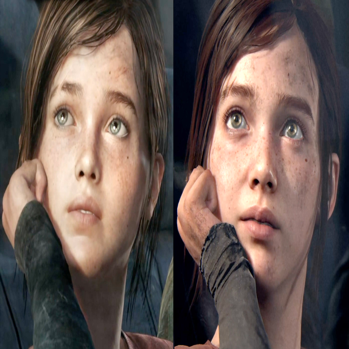 The Last Of Us Remastered VS The Last Of Us Part 1-Characters Models  Comparison (PS4 VS PS5) 