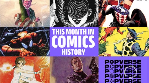 This Month in Comics History January 2023