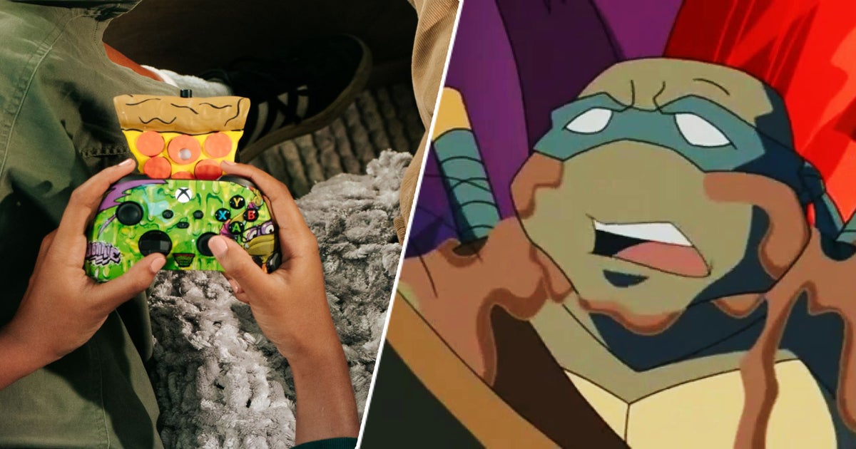 First Ever Pizza-Scented Xbox and TMNT: Mutant Mayhem Controller