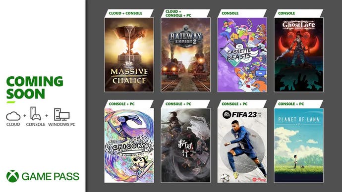 Xbox Game Pass additions for May 2023.