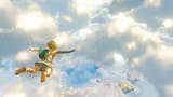 Link skydiving in Tears of the Kingdom