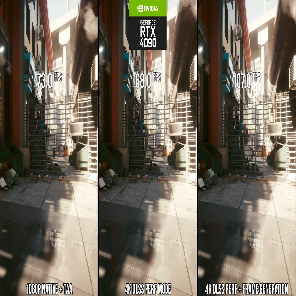 Cyberpunk 2077 RTX Overdrive Mode vs Original RT Ultra 4K Ray Tracing On  Early Graphics Comparison 