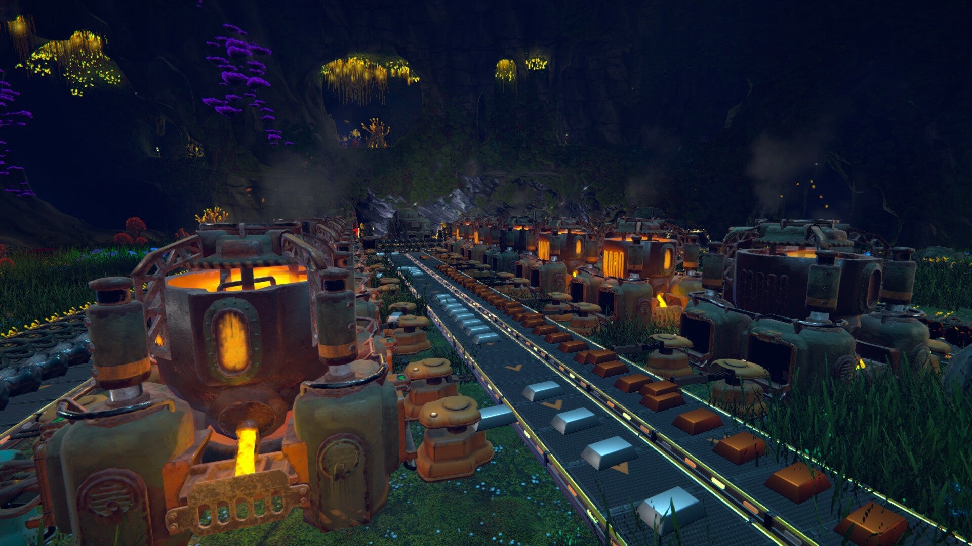 Image for Tootle around Techtonica's demo, an upcoming underground automate 'em up