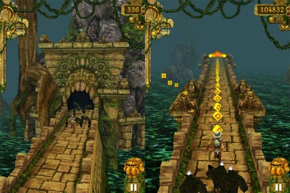 Temple Run has been downloaded 100m times