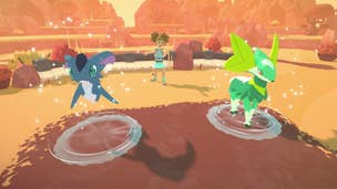 Two Temtem's are in battle