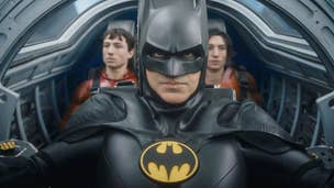 Michael Keaton as Batman in The Flash