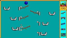 The Incredible Machine was the first in a series of Rube Goldberg machine puzzle games, which released in 1993.