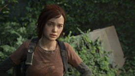 Ellie looks incredulous in The Last of Us Part 1.