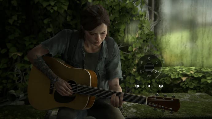 the guitar free play mode in the last of us part 2 remastered