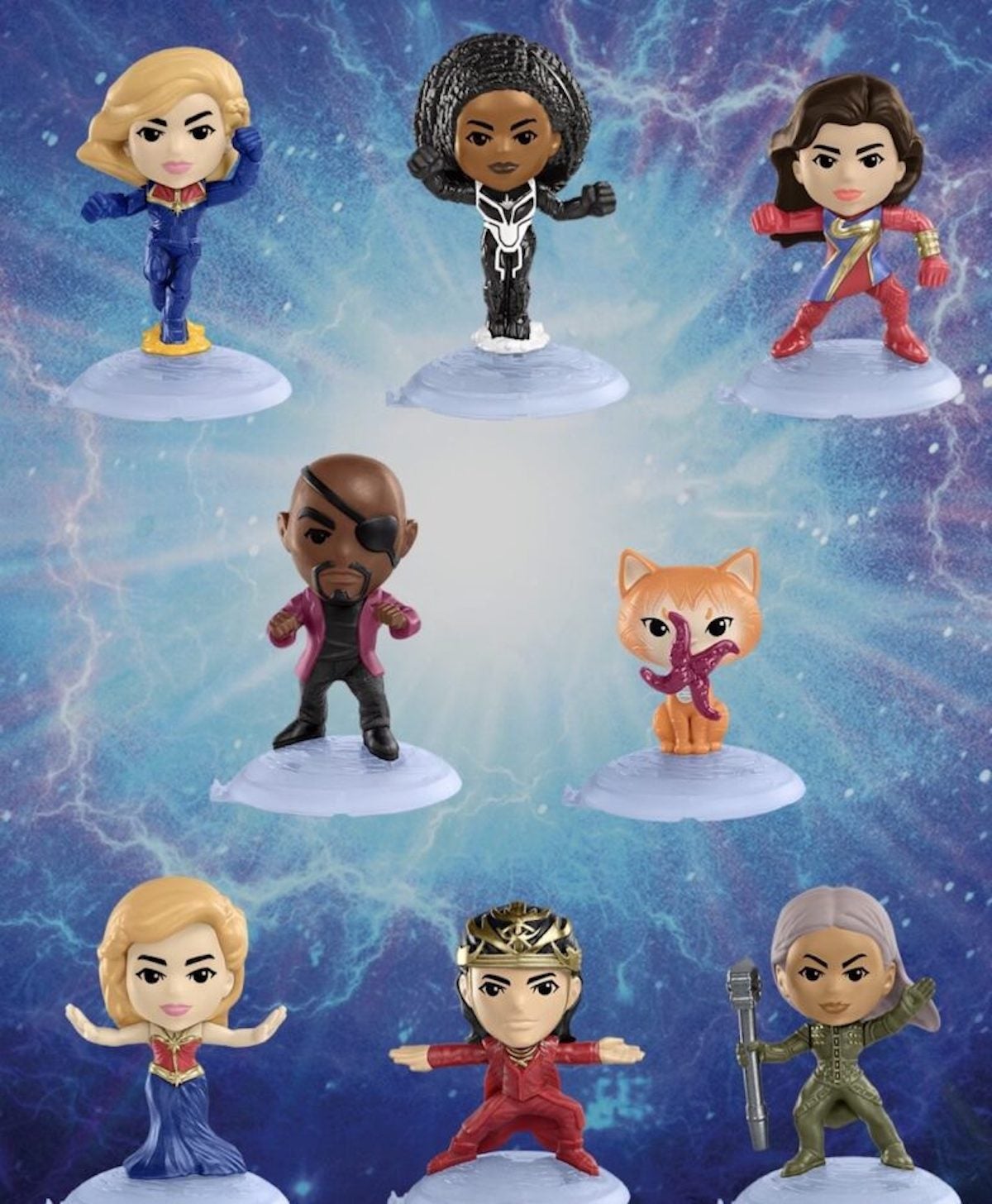 Mcdonalds avengers store toys mystery characters