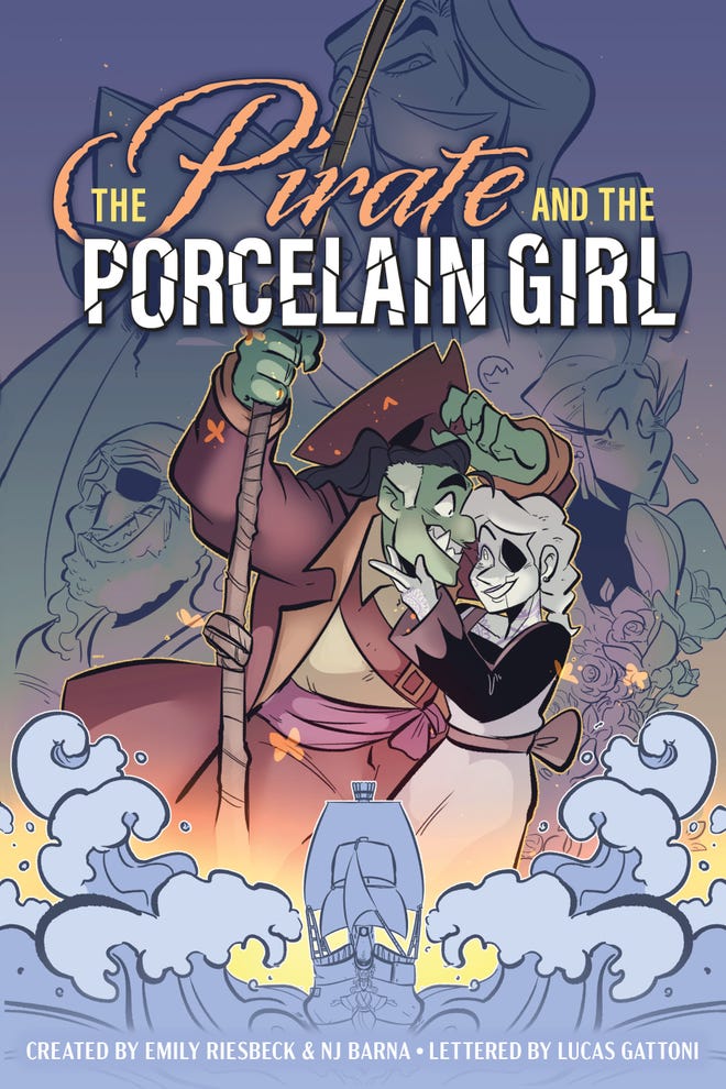 Cover of The Pirate and the Porcelain Girl