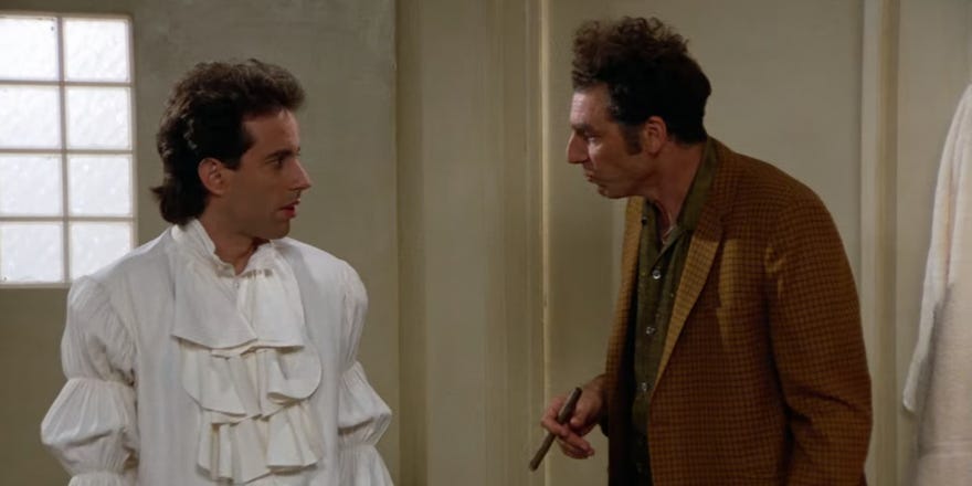 The Puffy Shirt Seinfeld Episode screenshot