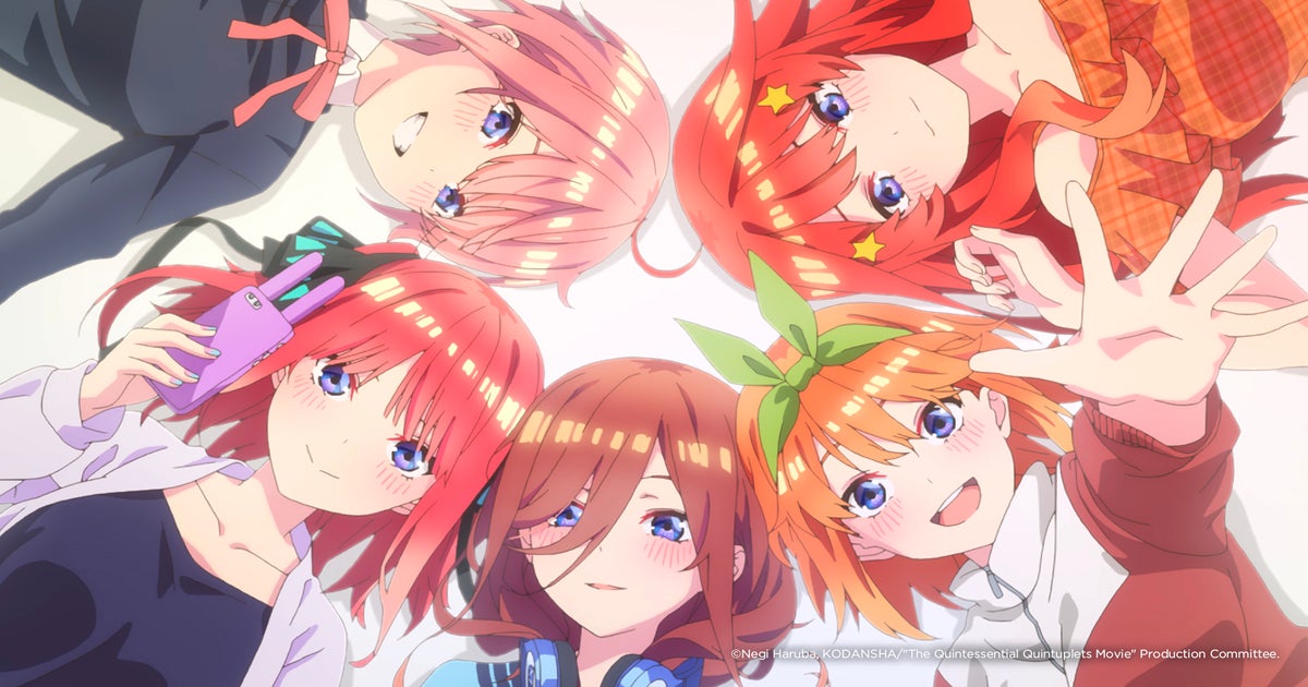 Characters appearing in The Quintessential Quintuplets Anime
