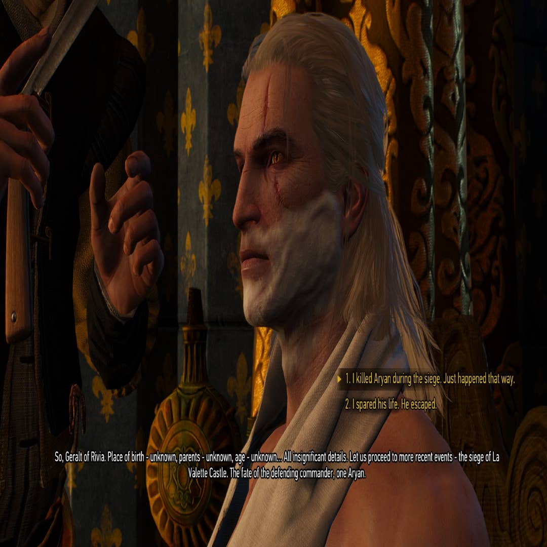 The Witcher 3: Wild Hunt - to simulate or not to simulate a Witcher 2 save