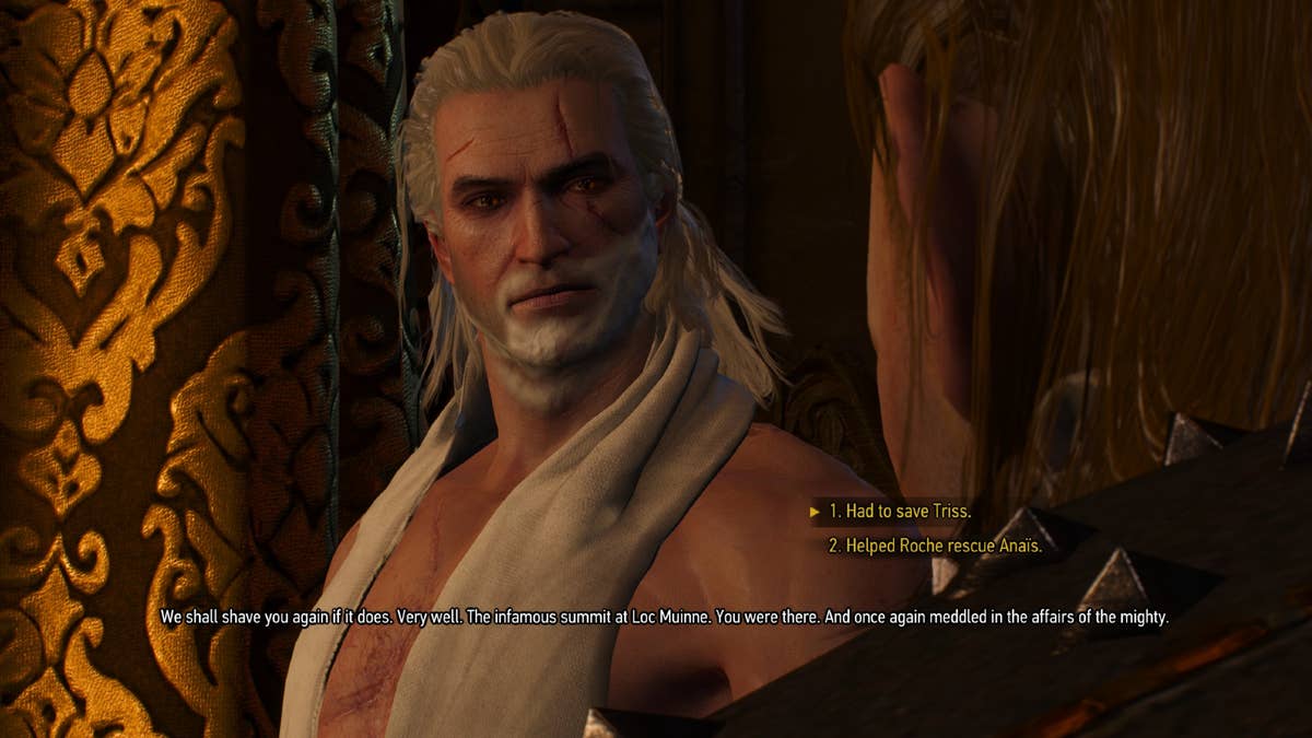 The Witcher 3 simulate save: Should you simulate a Witcher 2 save