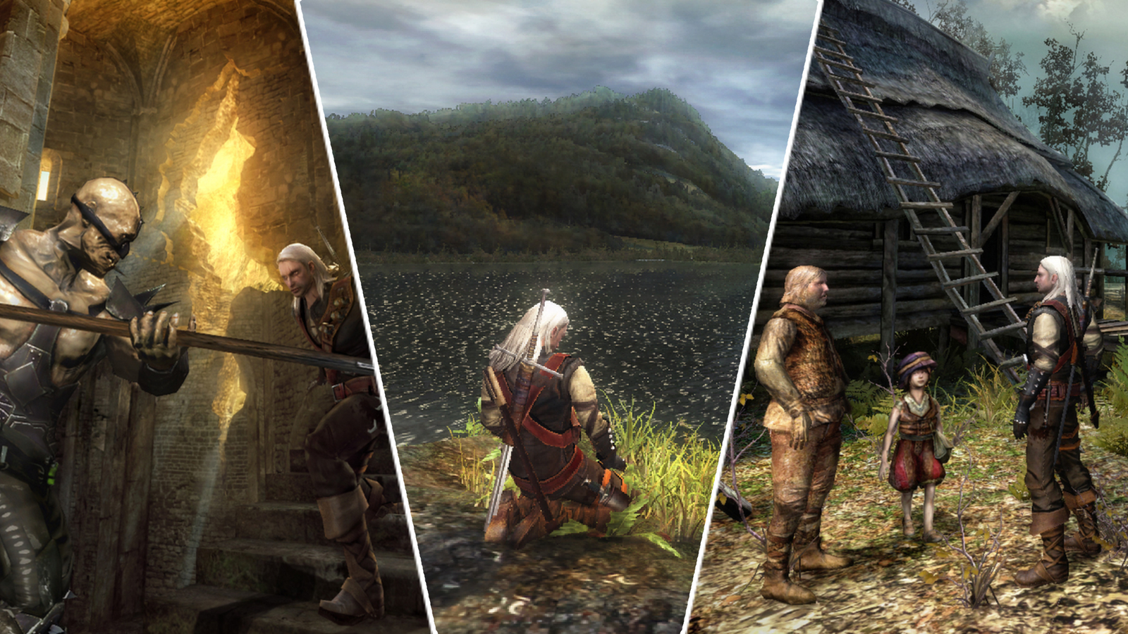 How The Witcher 1 opening hour looks remade in The Witcher 3