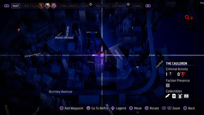 2nd Cauldron Batarang location