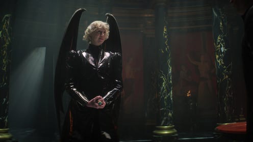 Gwendolyn Christie as Lucifer in Sandman