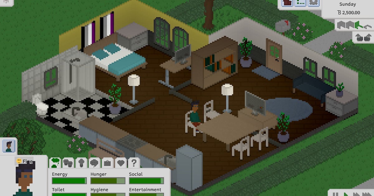 Tiny Life é uma versão mais enxuta e lo-fi do The Sims que acabou de sair do acesso antecipado
