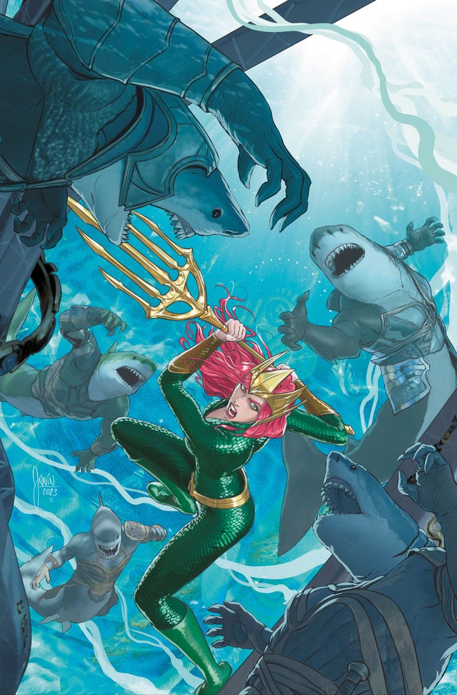Titans: Beast World Atlantis #1 Cover