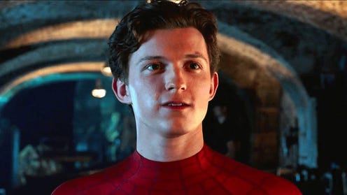 Tom Holland in Spider-Man Far From Home