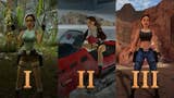 Lara Croft in Tomb Raider 1, 2, and 3 Remastered