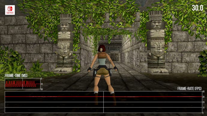 frame pacing issues in tomb raider remastered on switch