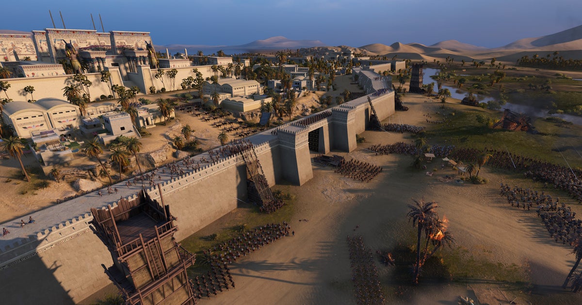 A próxima parada do Total War é o Egito Antigo com Total War: Faraó