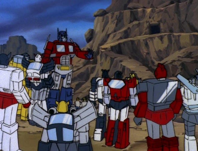 Transformers 1984 cartoon