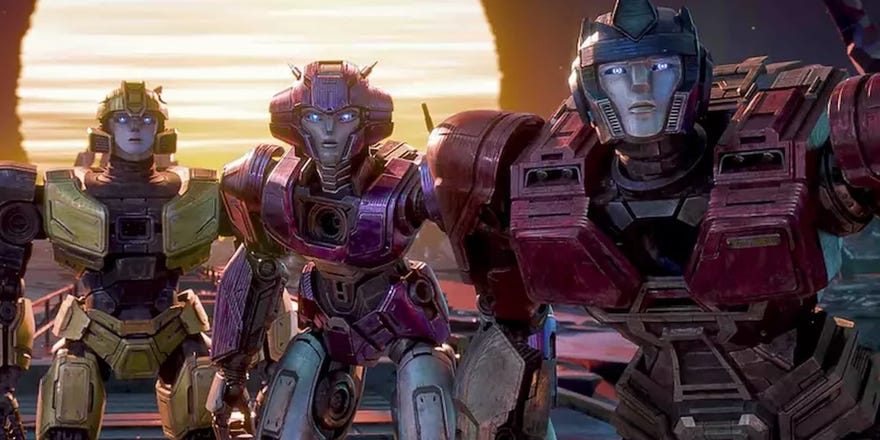Transformers One trailer screenshot